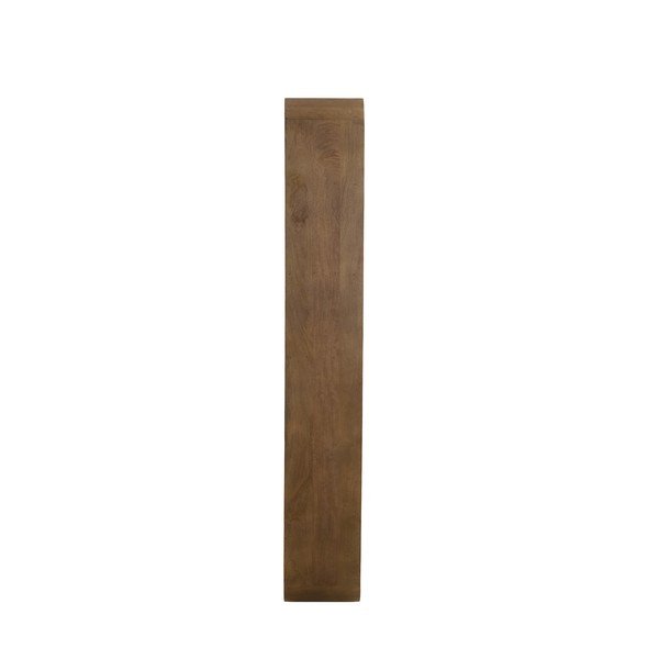 Etajeră în culoare naturală închisă din lemn de mango 100x200x30 cm Labare – Light & Living-image-3