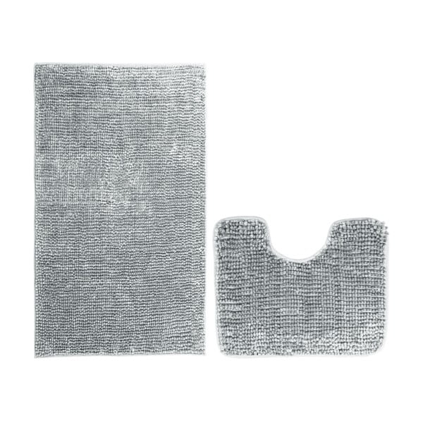Set 2 covorașe de baie AmeliaHome Bati, gri