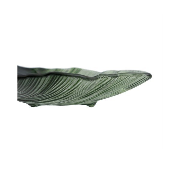 Tavă decorativă din sticlă 16x17 cm Gingko – Ixia-image-3