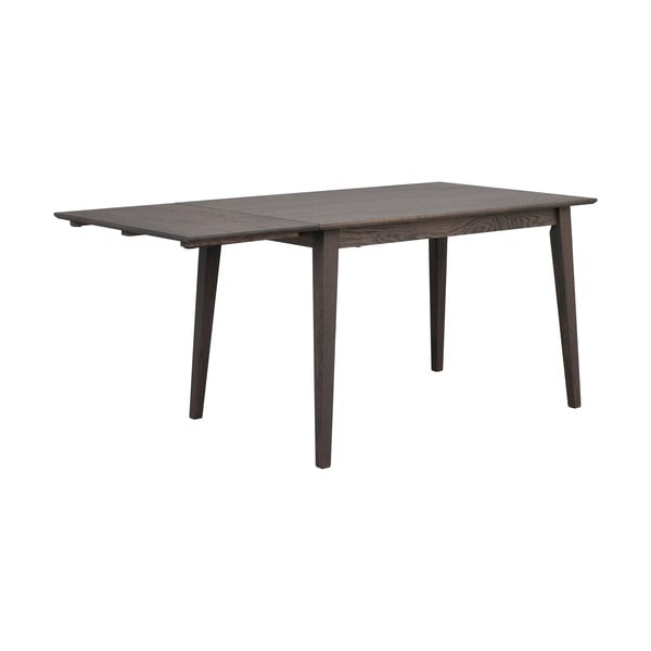 Masă de dining extensibilă din lemn masiv de stejar 120x80 cm Filippa - Rowico-image-2