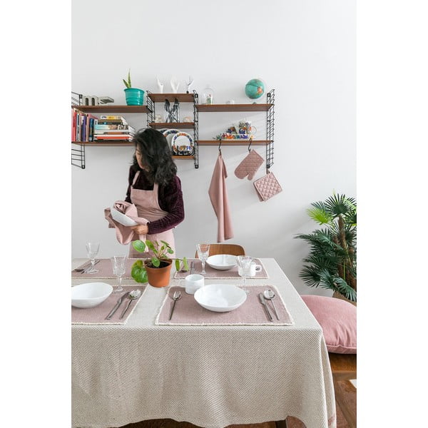 Suport pentru farfurii din material textil 48x33 cm Maya - Tiseco Home Studio-image-1