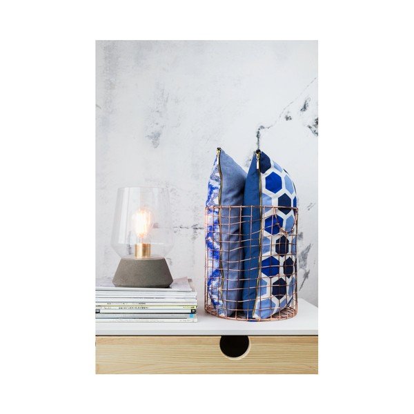 Set 2 perne Karup Deco Cushion Ocean Geometry/Navy, 45 x 25 cm-image-2