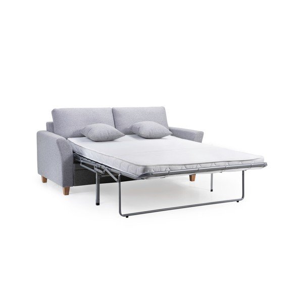 Canapea gri extensibilă 190 cm Sonia - Scandic-image-1