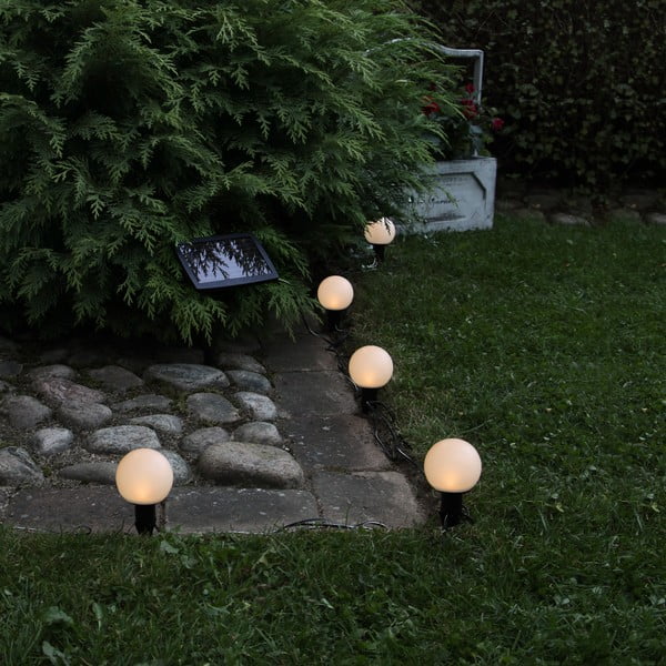 Șirag luminos solar LED Star Trading Balls Combo, 6 becuri, lungime 5 m-image-1