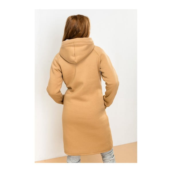 Jachetă Lull Loungewear Attitude, măr. M, maro deschis -image-1