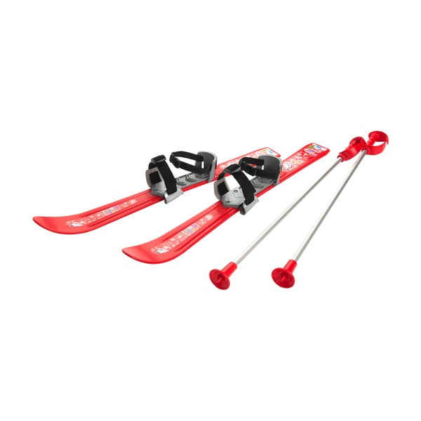 Schiuri pentru copii Gizmo Baby Ski, 70 cm, roșu