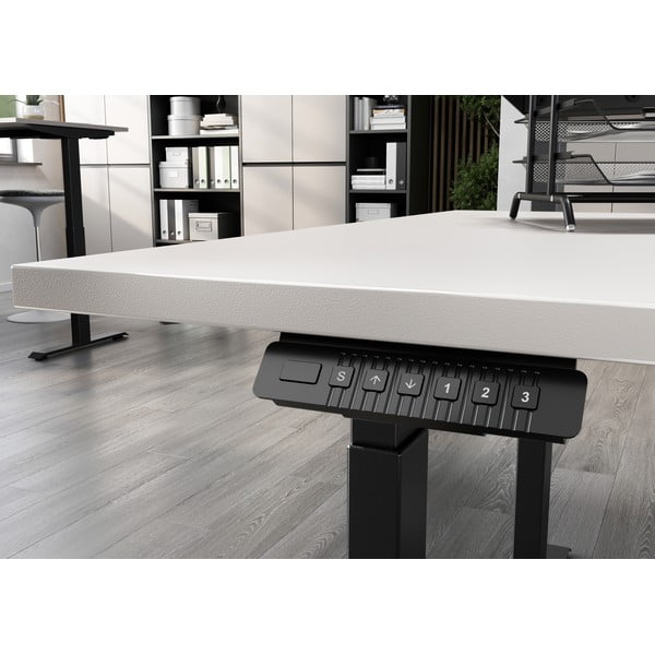 Birou reglabil cu înălțime ajustabilă electric 80x120 cm Bedano – Germania-image-3