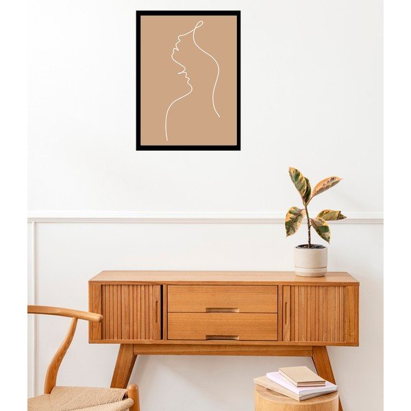 Poster 29x41 cm Lovers Line Art – Veronika Boulová-image-1