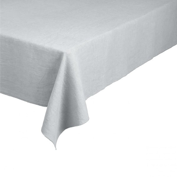 Față de masă din in Blomus, 140 x 260 cm, gri deschis