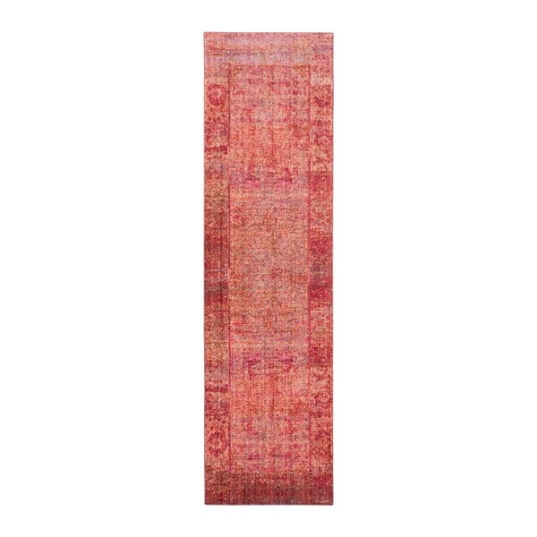Covor Safavieh Lulu Vintage, 243 x 68 cm, roșu - roz