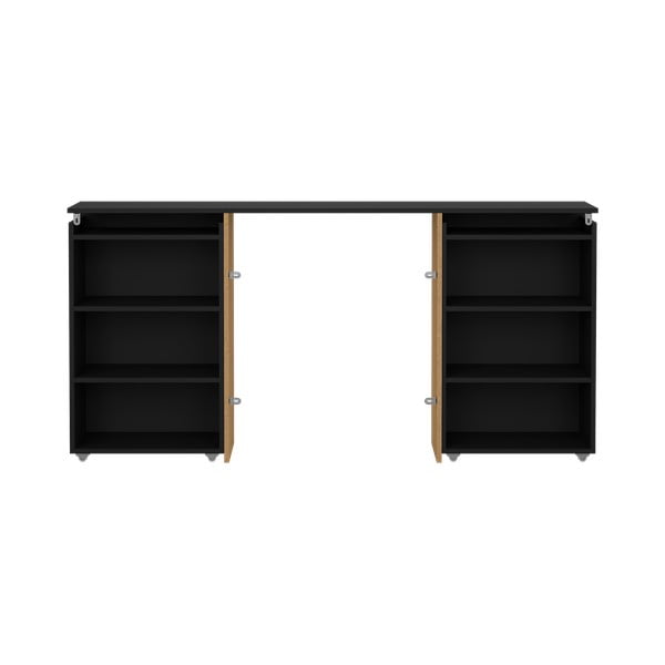 Tăblie de pat neagră 165x80 cm Naia – Tvilum-image-3