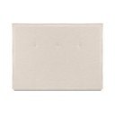 Tăblie de pat bej 200x120 cm Monica – Milo Casa