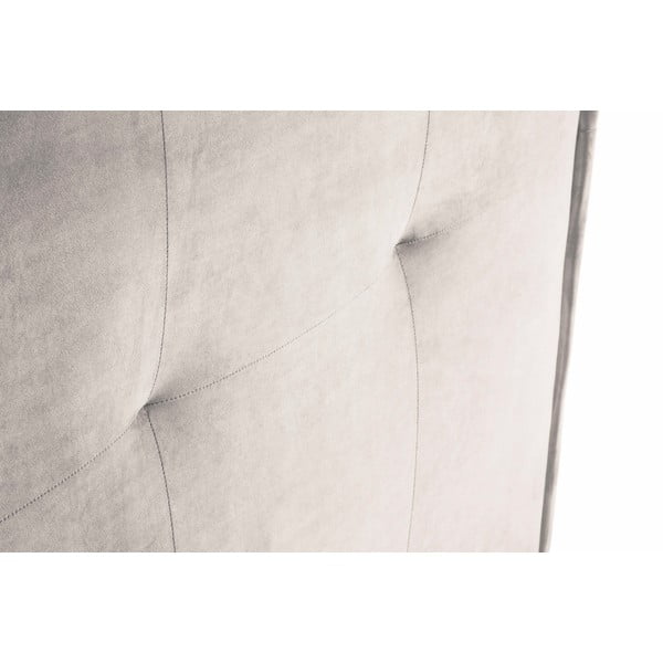 Tăblie de pat crem 160x120 cm Monica – Milo Casa-image-1