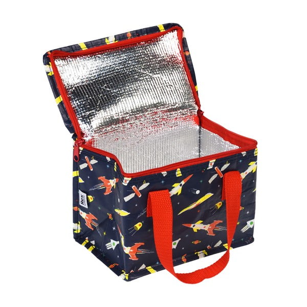 Geantă termoizolantă albastru-închis Space Age Rocket – Rex London-image-2