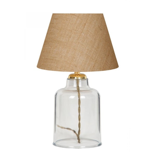 Veioză cu abajur textil (înălțime 30 cm) Baran – Opviq lights