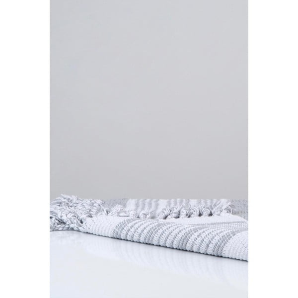 Covoraș din bumbac pentru baie Foutastic Martil, 60 x 90 cm, gri-image-4