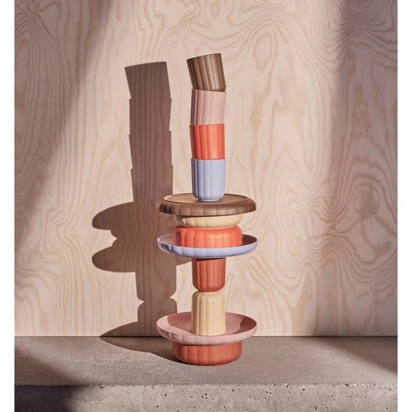 Set de veselă pentru copii 3 buc. din plastic Pullo – OYOY Mini-image-3