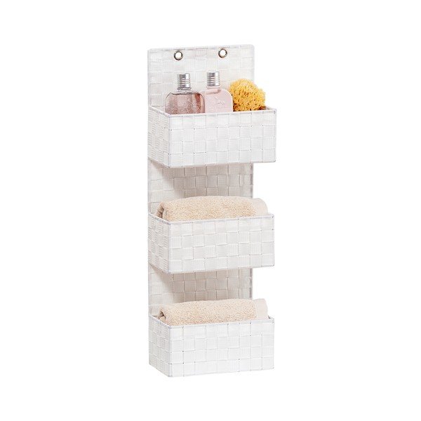 Organizator triplu pentru baie Wenko Adria, alb-image-2