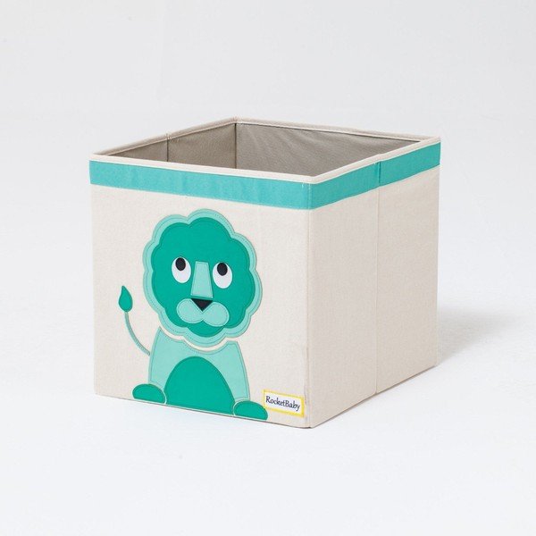 Cutie de depozitare pentru copii  din material textil Eddy the Lion - Rocket Baby-image-3