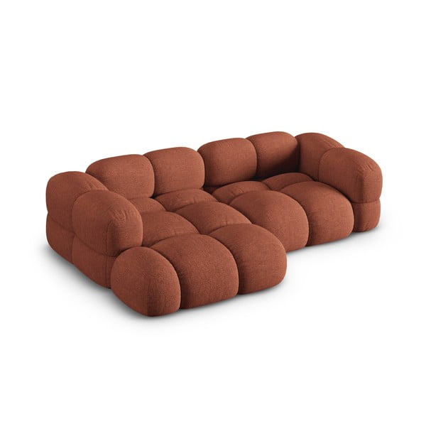 Colțar cărămiziu (cu colț pe partea stângă/cu șezlong) Loretto – Cosmopolitan Design-image-2