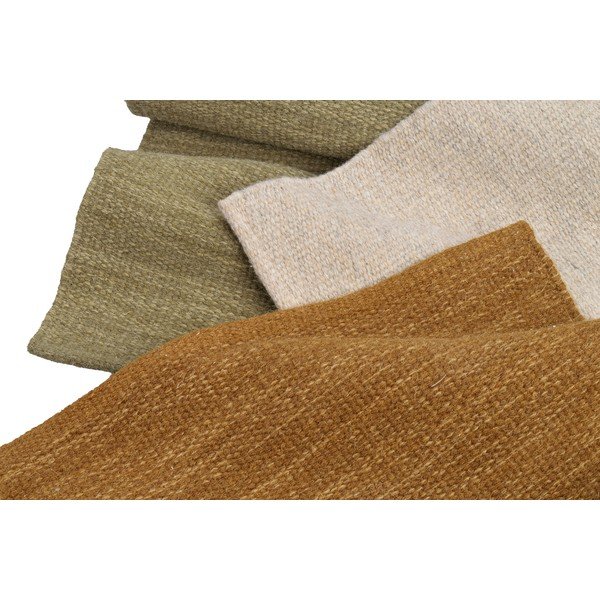 Covor kaki țesut manual din lână 200x290 cm Moorfields – Rowico-image-3