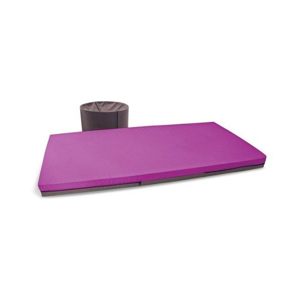 Pat și fotoliu Paq Bed, roz-image-2