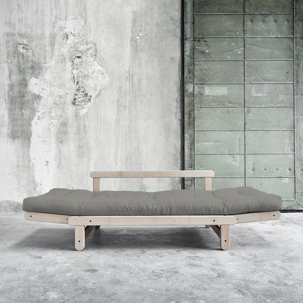 Canapea extensibilă Beat Beech/Granite Grey-image-2