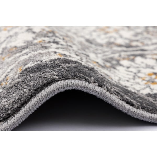 Covor tip traversă gri închis-fildeș 80x250 cm Soft Viskan – FD-image-2