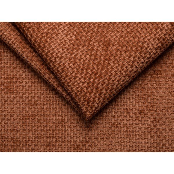 Canapea cărămizie cu tapițerie din chenille 290 cm Lupine – Micadoni -image-3