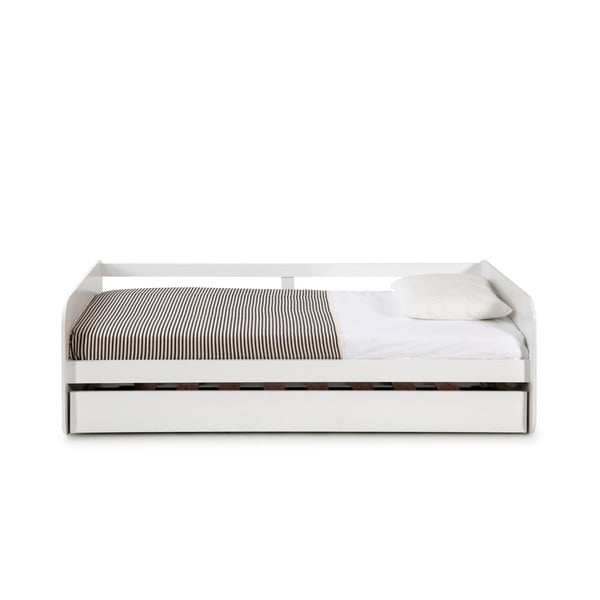Pat cu extensie alb pentru copii  90x190 cm Redona - Marckeric-image-4