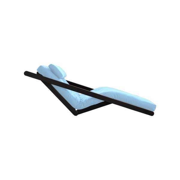 Șezlong extensibil cu 2 locuri Karup Figo Wenge/Celeste-image-2