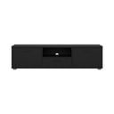 Comodă TV  neagră 147x38 cm Media – Tvilum