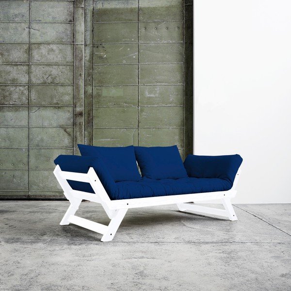 Canapea extensibilă Karup Bebop White/Royal-image-1