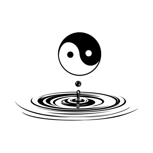 Autocolant Ambiance Yin Yang-image-1