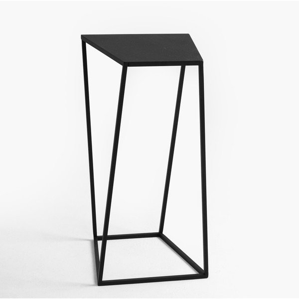 Măsuță auxiliară Custom Form Zak, 30 cm, negru-image-2