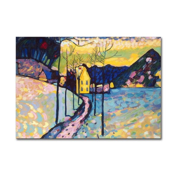 Tablou tip replică 100x70 cm Wassily Kandinsky – Wallity