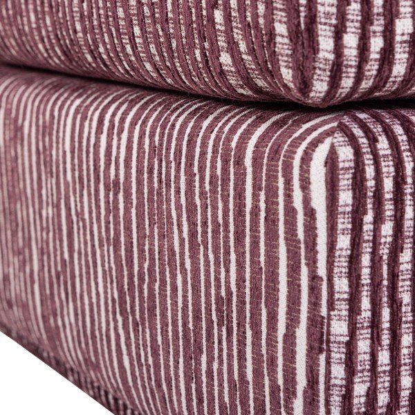 Taburet burgundy tapițat Lou – WOOOD-image-3