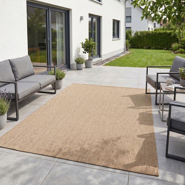 Covor pentru exterior și interior bej 200x290 cm Mira 1450 – Ayyildiz Carpets-image-1