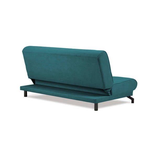Canapea extensibilă Kooko Home Musique, verde turcoaz-image-4