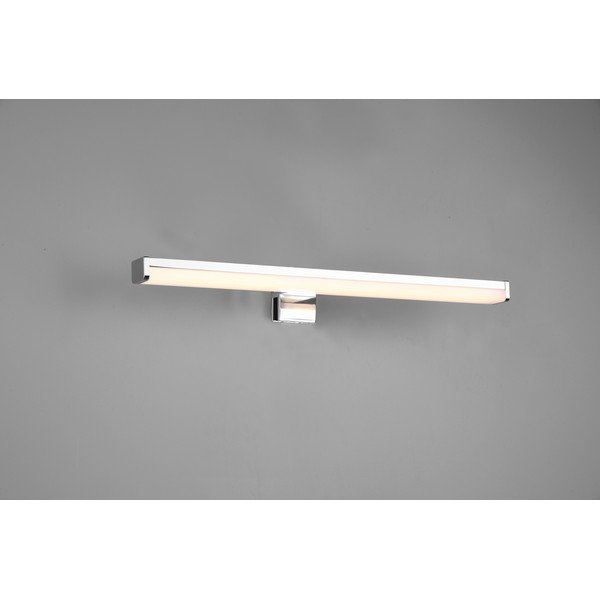 Aplică de perete argintiu-lucios LED (lungime 40 cm) Lino – Trio-image-2