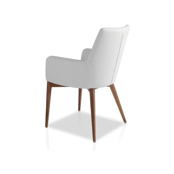  Scaun tapițat Ángel Cerdá Yadira, alb-image-1