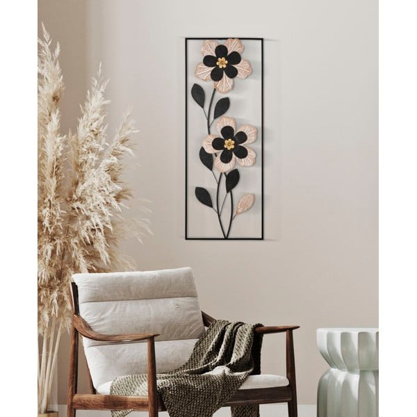 Decorațiune de perete din metal 27x70 cm Divaker – Mauro Ferretti-image-1