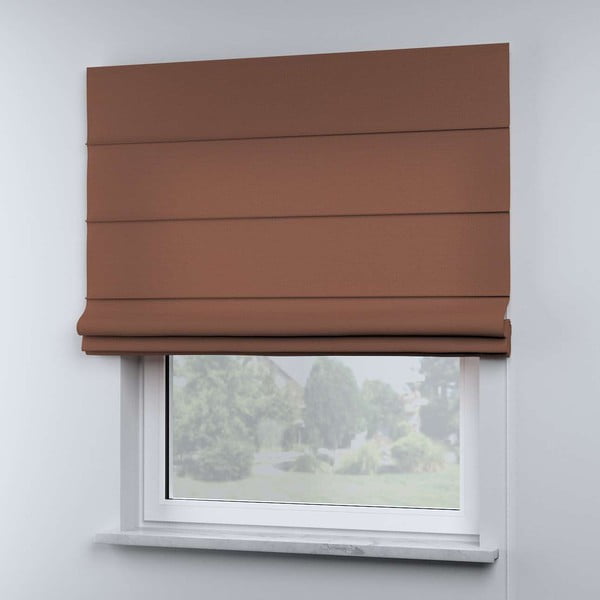 Jaluzea romană maro 170x130 cm Happiness - Yellow Tipi-image-4