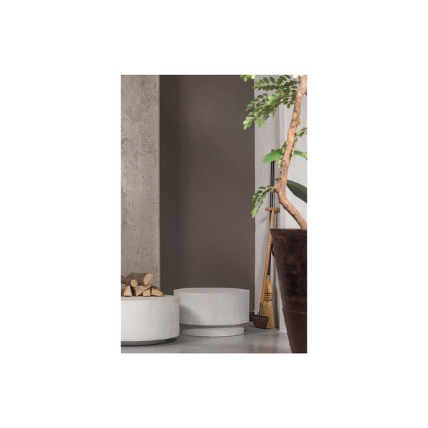 Măsuță de cafea de grădină WOOOD Dean, ø 80 cm, alb-image-2