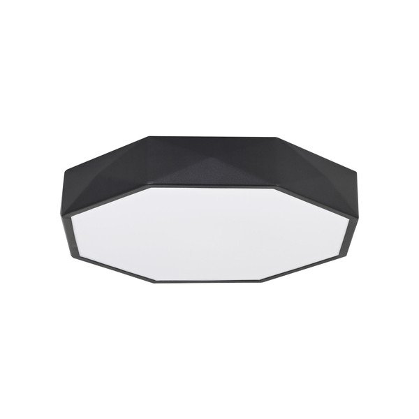 Plafonieră negru-mat LED din aluminiu Eben – Nova Luce