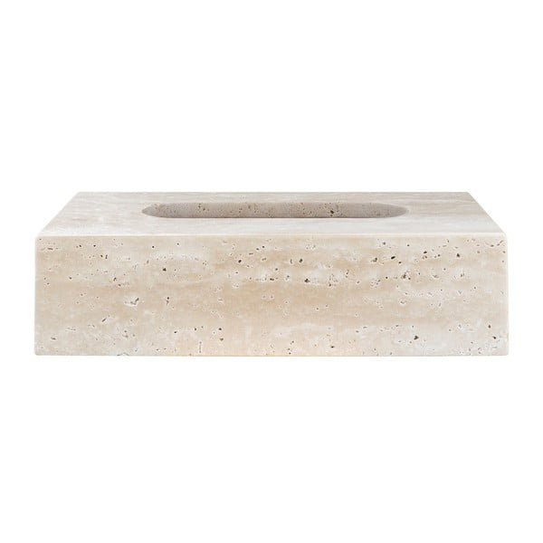 Cutie pentru șervețele din piatră Travertine – Mette Ditmer Denmark-image-2