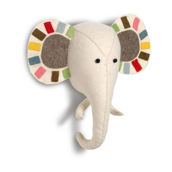 Decorațiune din pâslă în formă de animal Mr. Fox Elephant Junior-image-2