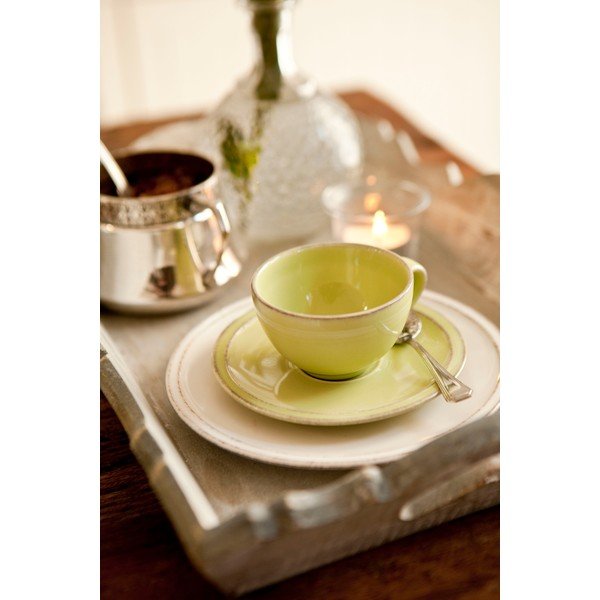 Bol ceramic Costa Nova Friso, ⌀ 16 cm, verde-image-1