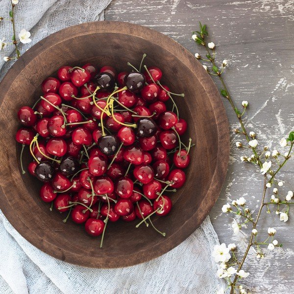 Bol în culoare naturală din lemn ø 30 cm Mango – Orion-image-1