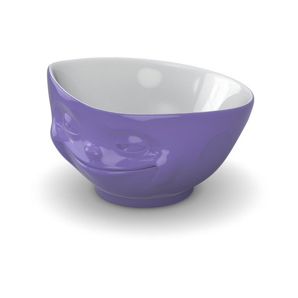 Bol porțelan, zâmbet 58products, mov-image-3